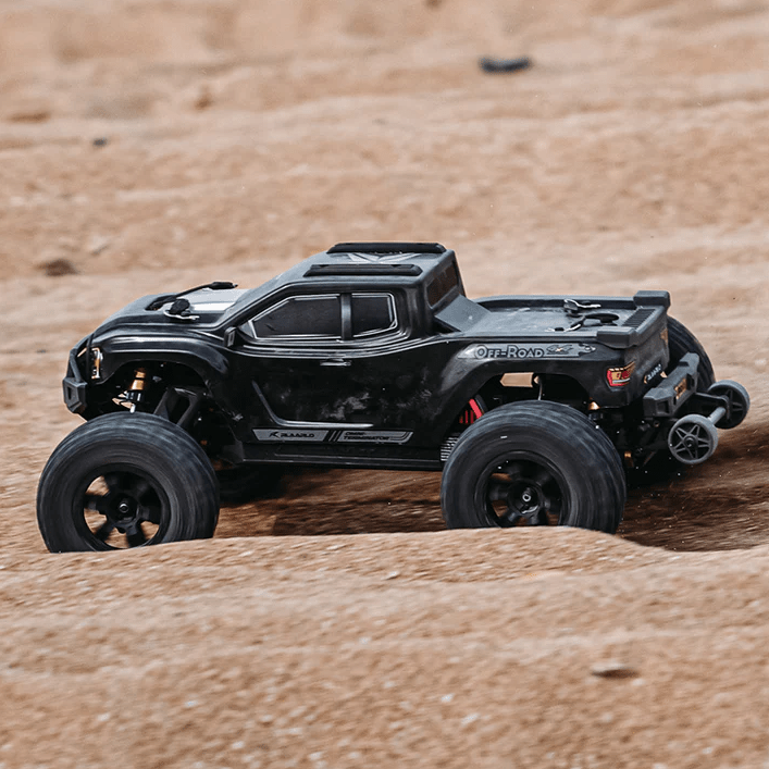 Auto a Control Remoto - 1/10 MINI Omni Terminator Carbono - Rlaarlo RZ001B-C RTR - Juguetería del Sur