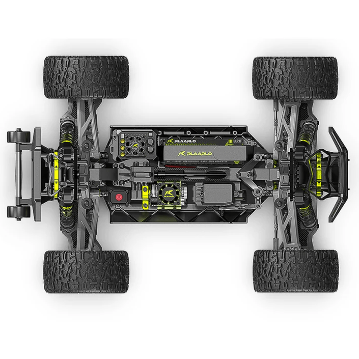 Auto a Control Remoto - 1/10 MINI Omni Terminator Carbono - Rlaarlo RZ001B-C RTR - Juguetería del Sur