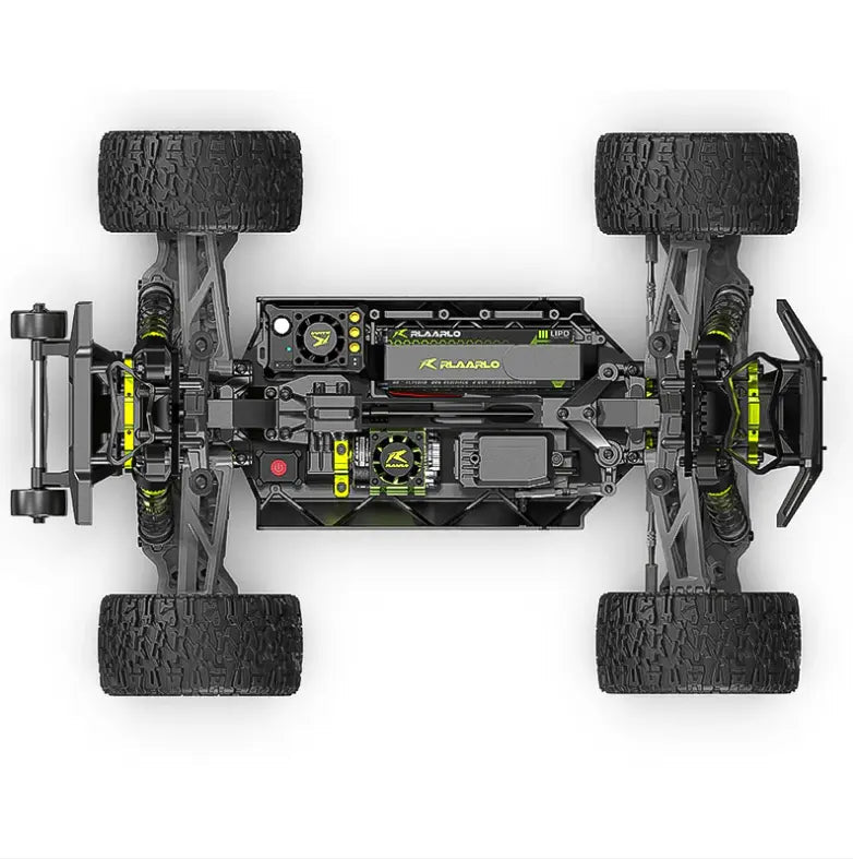 Auto a Control Remoto - 1/10 MINI Omni Terminator Metal - Rlaarlo RZ001G-A RTR - Juguetería del Sur