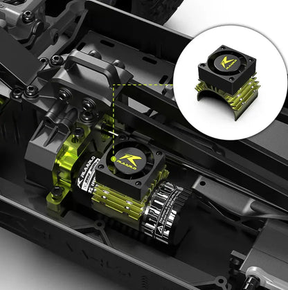 Auto a Control Remoto - 1/10 MINI Omni Terminator Metal - Rlaarlo RZ001G-A RTR - Juguetería del Sur