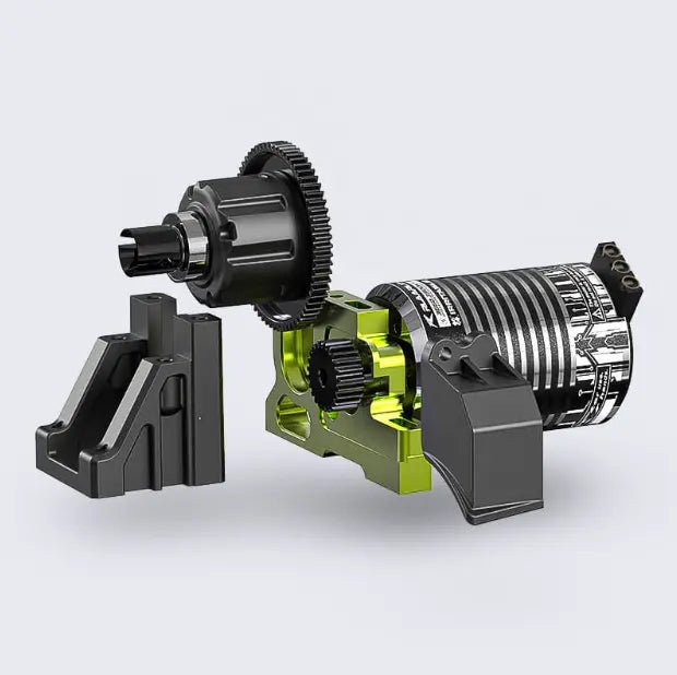 Auto a Control Remoto - 1/10 MINI Omni Terminator Metal - Rlaarlo RZ001G-A RTR - Juguetería del Sur