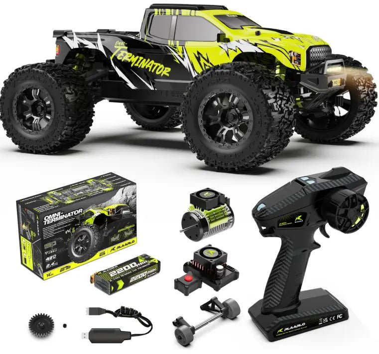 Auto a Control Remoto - 1/10 MINI Omni Terminator - Rlaarlo RZ001G - A RTR - Jugueteria del Sur