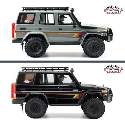 Auto a Control Remoto - 1/10 Rescuer LC76 Waterproof - RGT EX86190 Gris o Negro - Jugueteria del Sur