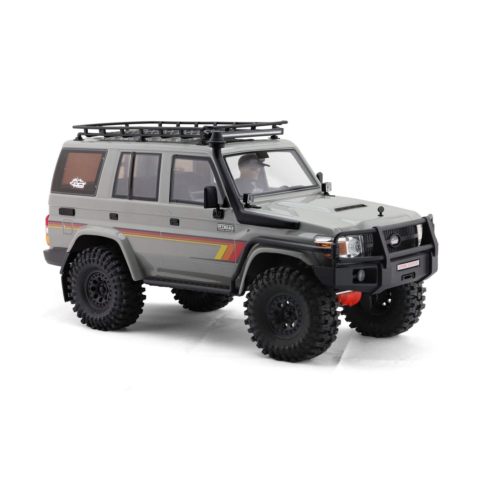 Auto a Control Remoto - 1/10 Rescuer LC76 Waterproof - RGT EX86190 Gris o Negro - Jugueteria del Sur