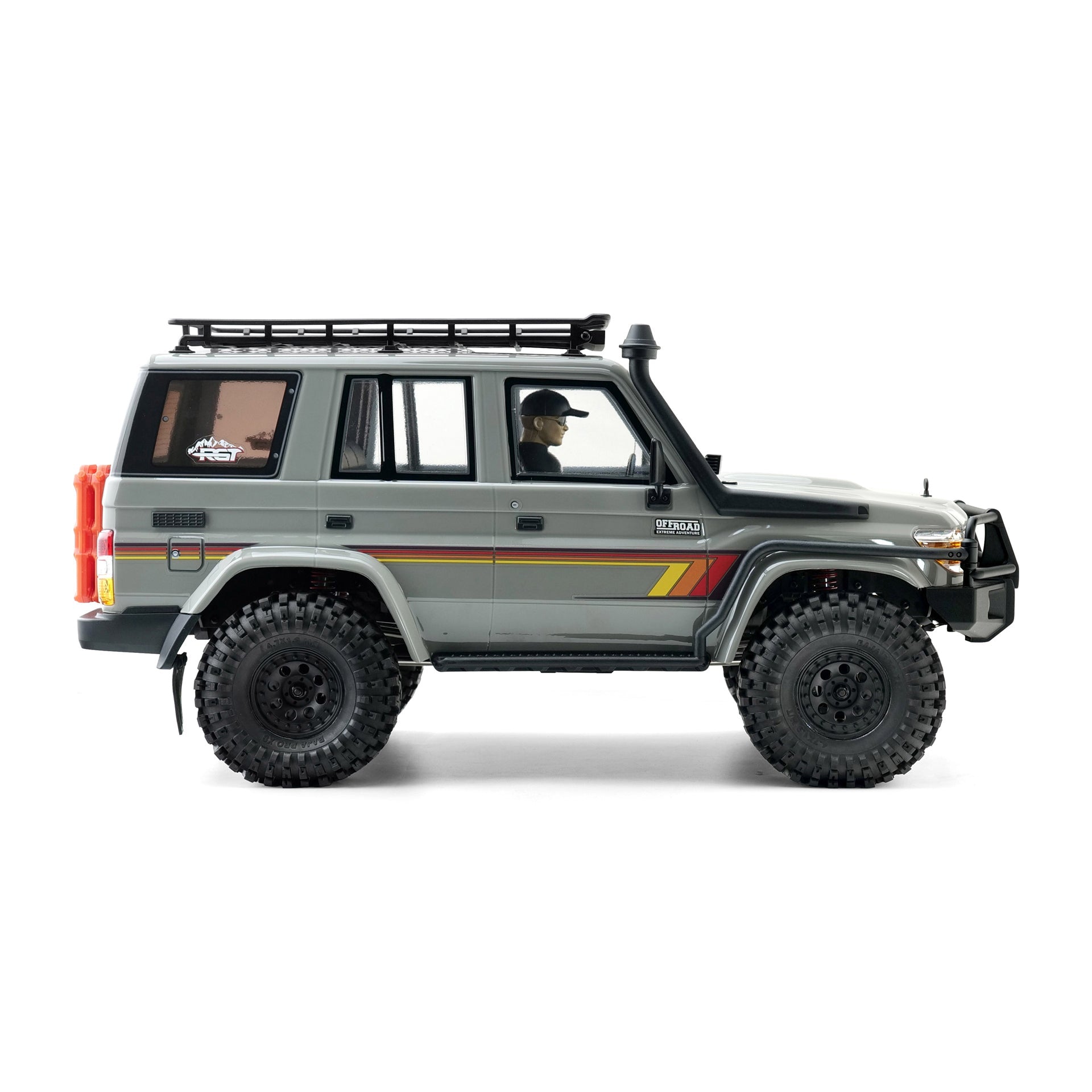 Auto a Control Remoto - 1/10 Rescuer LC76 Waterproof - RGT EX86190 Gris o Negro - Jugueteria del Sur