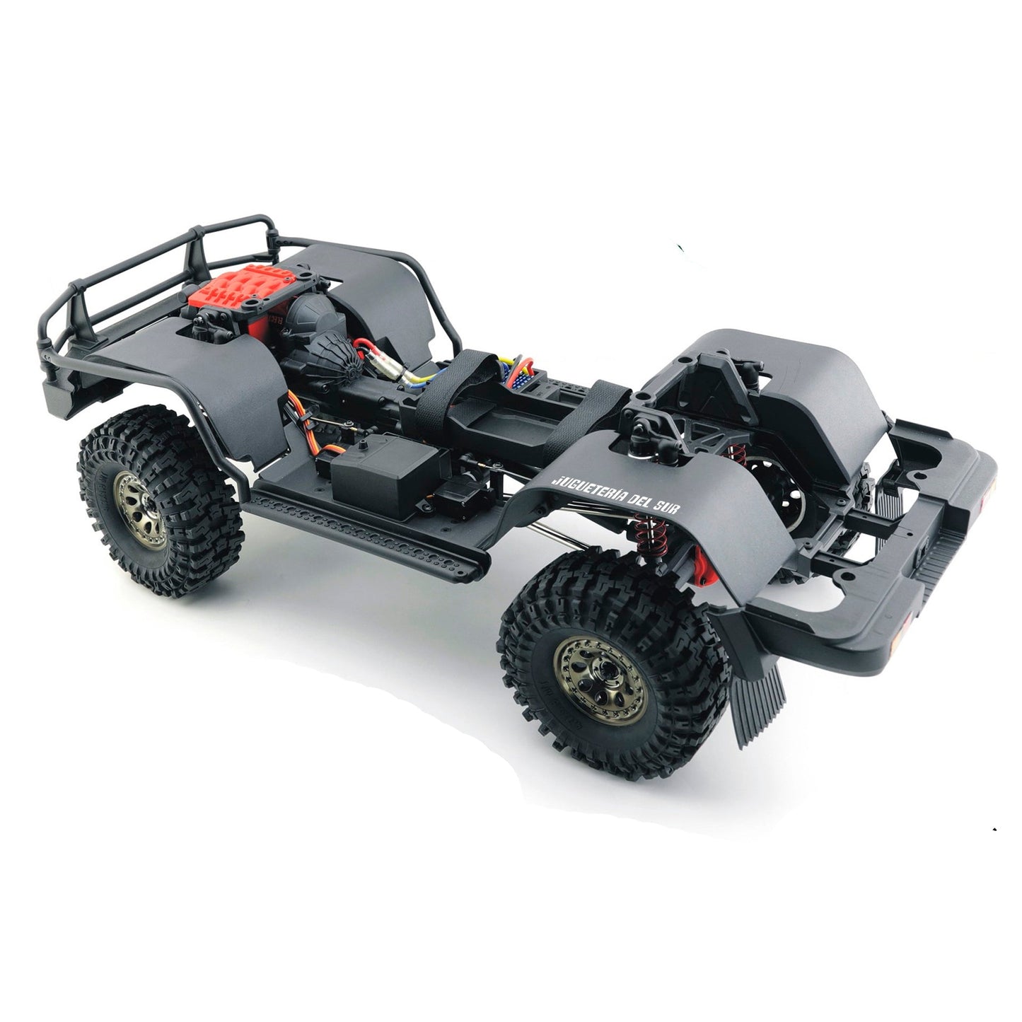 Auto a Control Remoto - 1/10 Rescuer LC76 Waterproof - RGT EX86190 Gris o Negro - Jugueteria del Sur