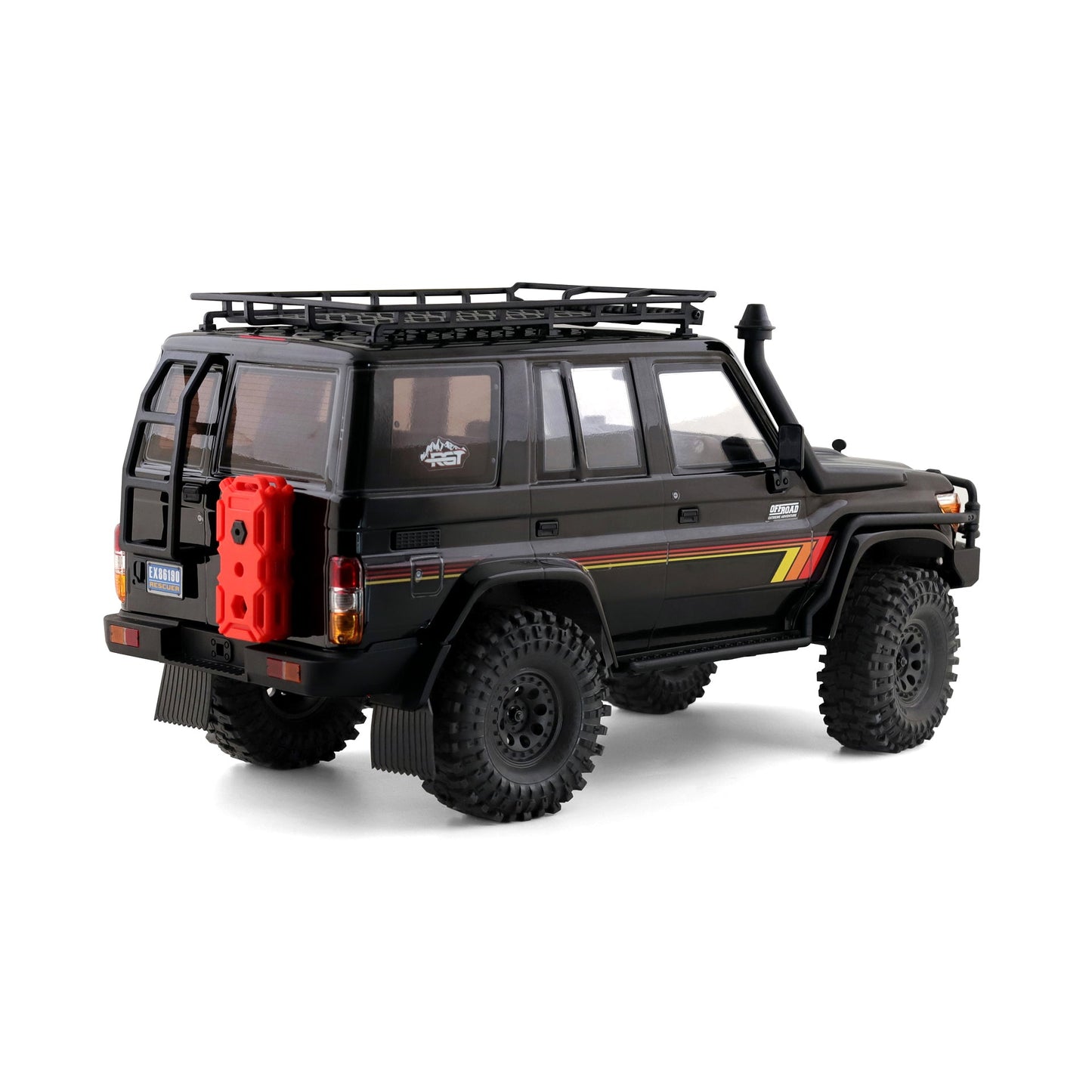 Auto a Control Remoto - 1/10 Rescuer LC76 Waterproof - RGT EX86190 Gris o Negro - Jugueteria del Sur