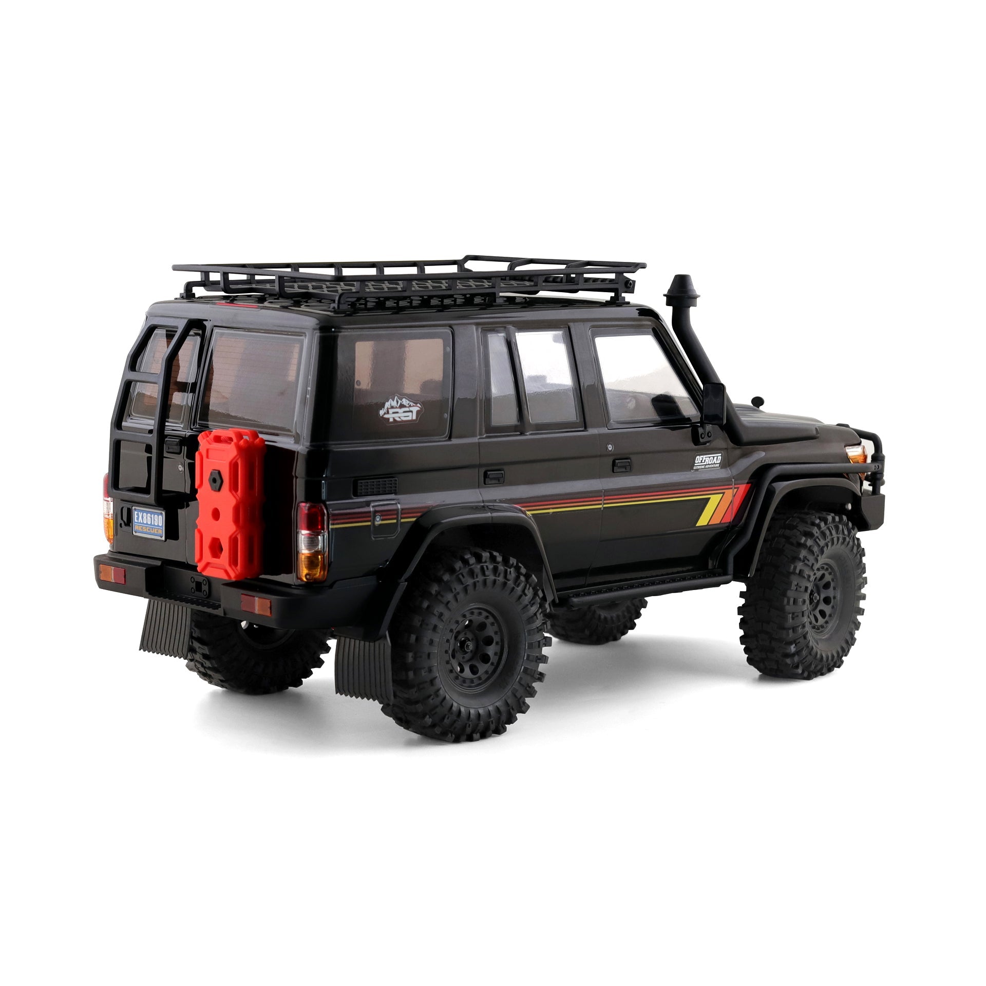 Auto a Control Remoto - 1/10 Rescuer LC76 Waterproof - RGT EX86190 Gris o Negro - Jugueteria del Sur