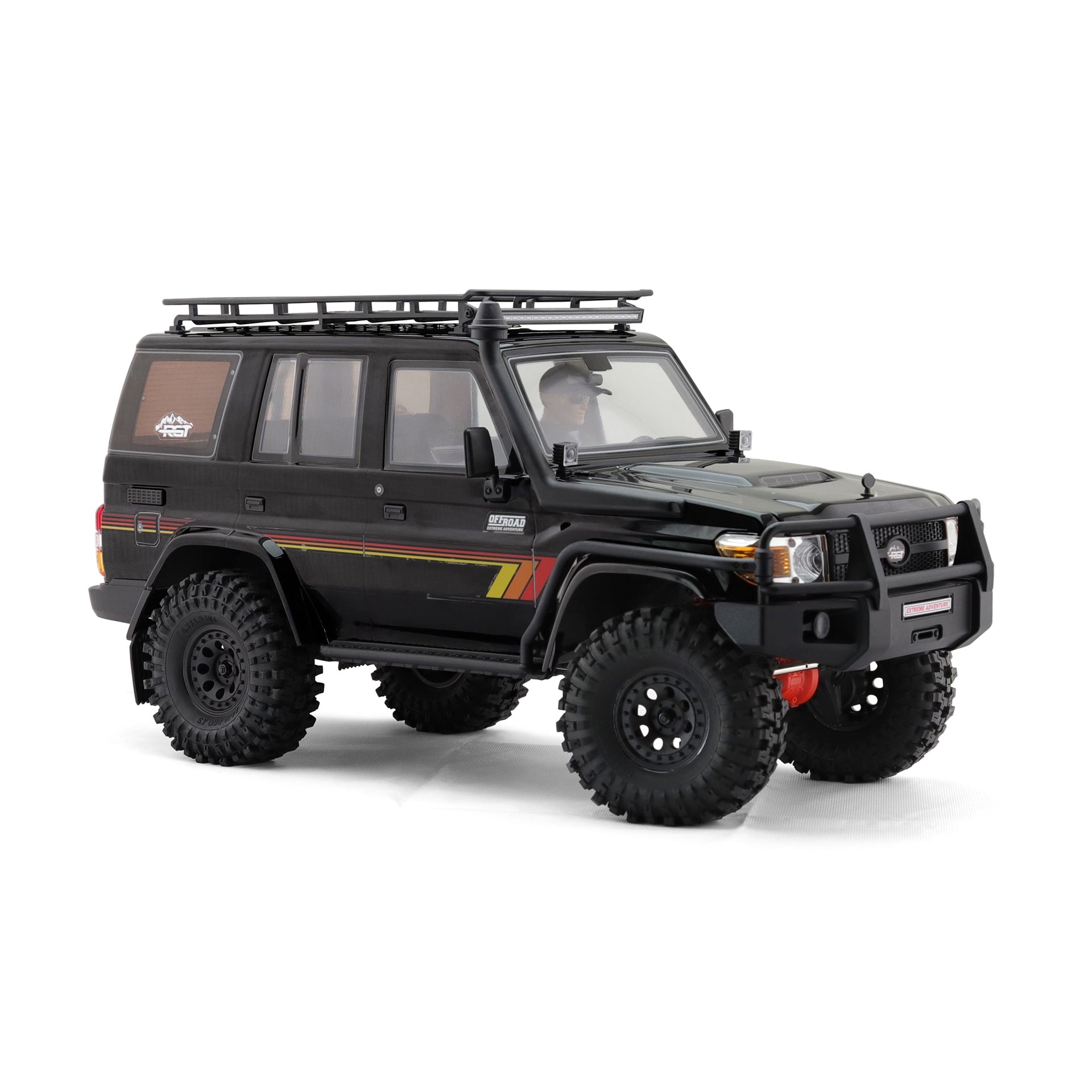 Auto a Control Remoto - 1/10 Rescuer LC76 Waterproof - RGT EX86190 Gris o Negro - Jugueteria del Sur