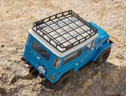 Auto a Control Remoto - 1/10 Toyota Land Cruiser FJ40 - FMS Amarillo o Azul - Jugueteria del Sur