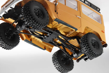 Auto a Control Remoto - 1/10 Toyota Land Cruiser FJ40 - FMS Amarillo o Azul - Jugueteria del Sur