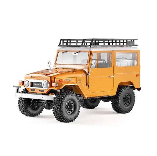 Auto a Control Remoto - 1/10 Toyota Land Cruiser FJ40 - FMS Amarillo o Azul - Jugueteria del Sur