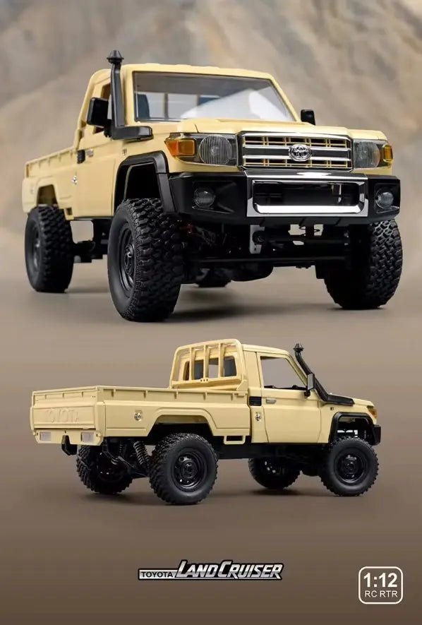 Auto a Control Remoto - 1/12 Camioneta TOYOTA Land Cruiser - MN82 Rojo o Amarillo - Jugueteria del Sur