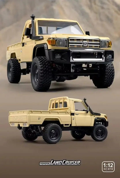 Auto a Control Remoto - 1/12 Camioneta TOYOTA Land Cruiser - MN82 Rojo o Amarillo - Jugueteria del Sur