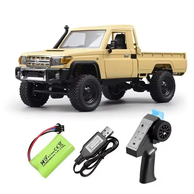 Auto a Control Remoto - 1/12 Camioneta TOYOTA Land Cruiser - MN82 Rojo o Amarillo - Jugueteria del Sur
