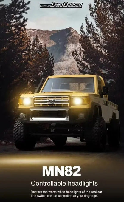 Auto a Control Remoto - 1/12 Camioneta TOYOTA Land Cruiser - MN82 Rojo o Amarillo - Jugueteria del Sur