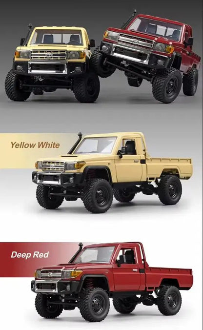 Auto a Control Remoto - 1/12 Camioneta TOYOTA Land Cruiser - MN82 Rojo o Amarillo - Jugueteria del Sur