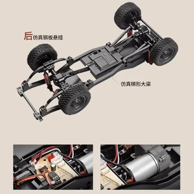Auto a Control Remoto - 1/12 Camioneta TOYOTA Land Cruiser - MN82S - Jugueteria del Sur