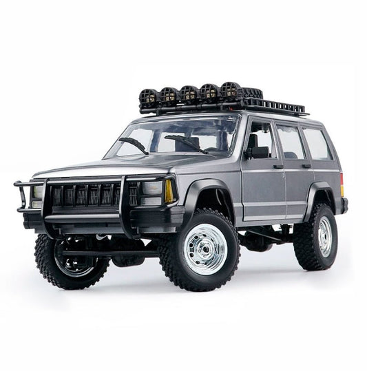 Auto a Control Remoto - 1/12 Jeep Cherokee XJ - MN78 Gris o Azul - Jugueteria del Sur