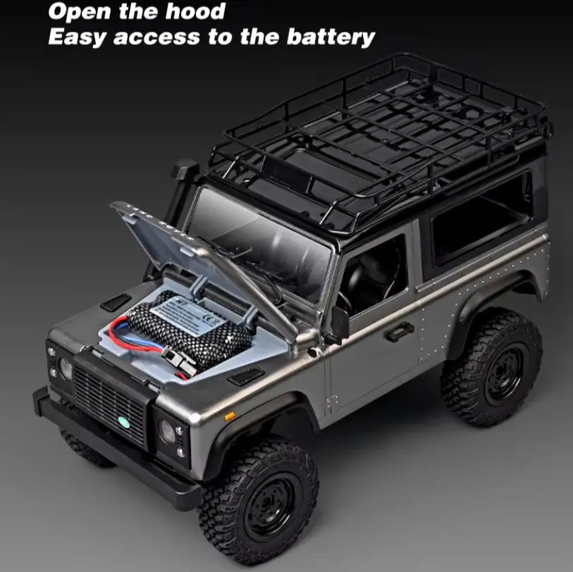 Auto a Control Remoto - 1/12 Land Rover DEFENDER 90 - MN99S Versión II - Jugueteria del Sur