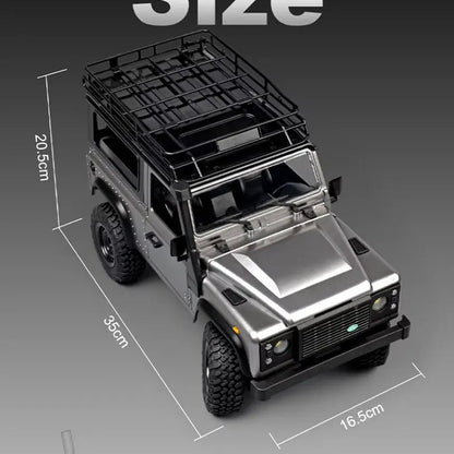 Auto a Control Remoto - 1/12 Land Rover DEFENDER 90 - MN99S Versión II - Jugueteria del Sur