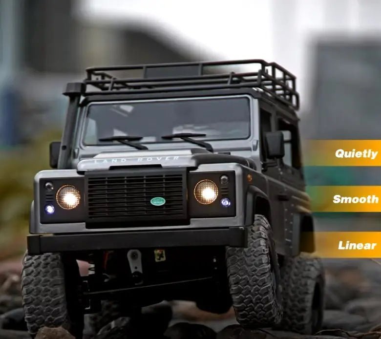 Auto a Control Remoto - 1/12 Land Rover DEFENDER 90 - MN99S Versión II - Jugueteria del Sur