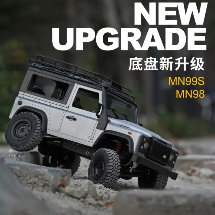 Auto a Control Remoto - 1/12 Land Rover DEFENDER 90 - MN99S Versión II - Jugueteria del Sur