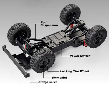 Auto a Control Remoto - 1/12 Land Rover DEFENDER 90 - MN99S Versión II - Jugueteria del Sur