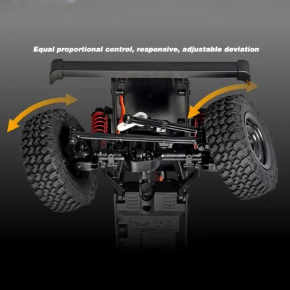 Auto a Control Remoto - 1/12 Land Rover DEFENDER 90 - MN99S Versión II - Jugueteria del Sur
