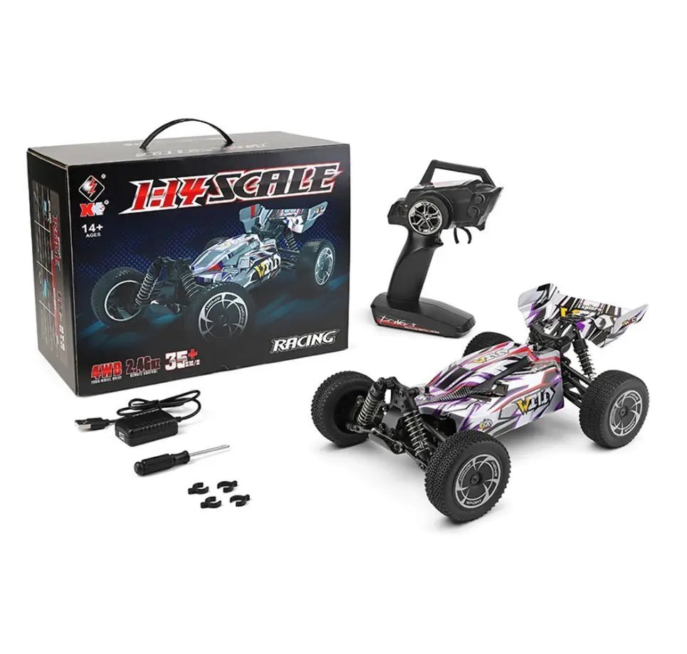 Auto a Control Remoto - 1/14 Buggy Racing - Wltoys 144016 - Jugueteria del Sur