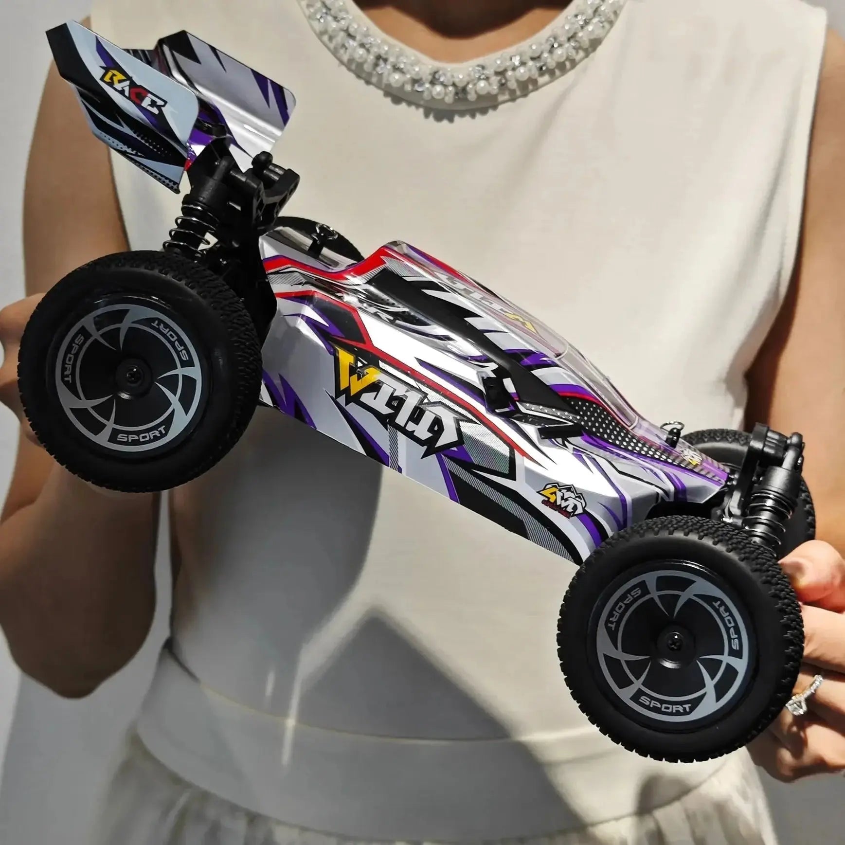 Auto a Control Remoto - 1/14 Buggy Racing - Wltoys 144016 - Jugueteria del Sur