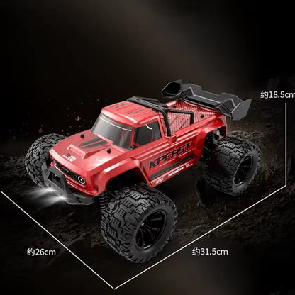Auto a Control Remoto - 1/14 Camioneta KP FAST - KF18 Negro y Rojo - Jugueteria del Sur