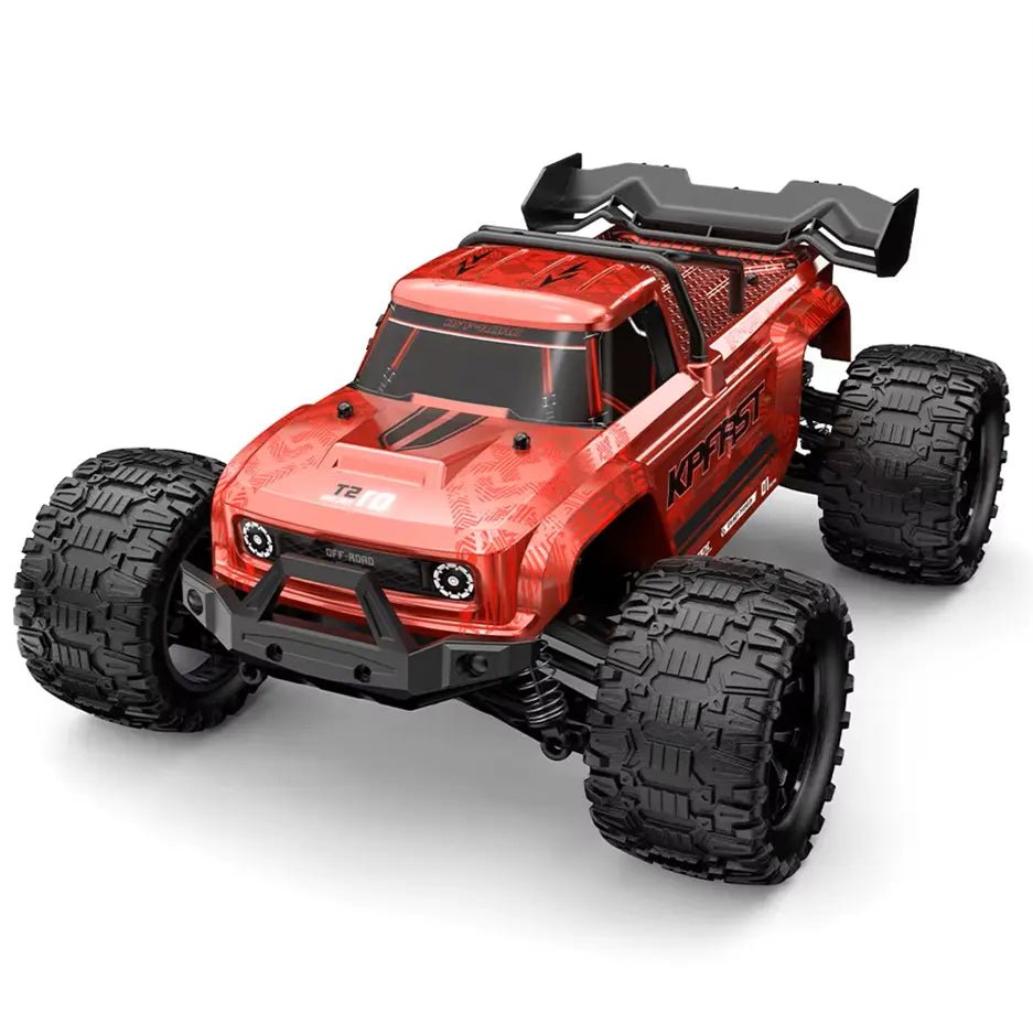 Auto a Control Remoto - 1/14 Camioneta KP FAST - KF18 Negro y Rojo - Jugueteria del Sur
