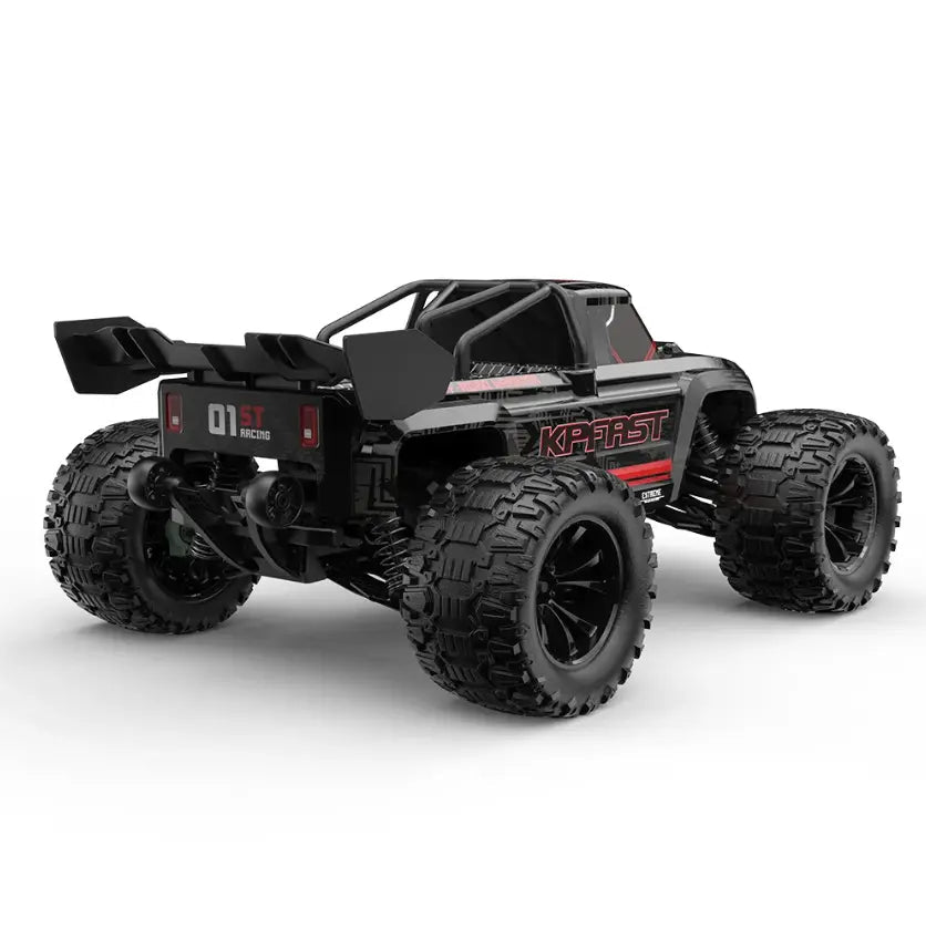 Auto a Control Remoto - 1/14 Camioneta KP FAST - KF18 Negro y Rojo - Jugueteria del Sur