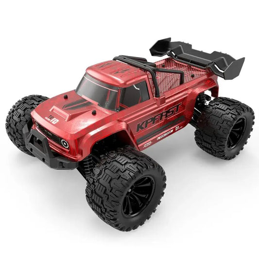 Auto a Control Remoto - 1/14 Camioneta KP FAST - KF18 Negro y Rojo - Jugueteria del Sur