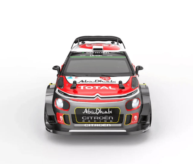 Auto a Control Remoto - 1/14 Rally Citroën CR WRC - MJX Hyper Go 14303 - Juguetería del Sur