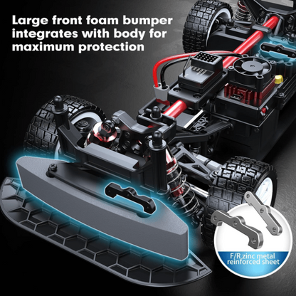 Auto a Control Remoto - 1/14 Rally Citroën CR WRC - MJX Hyper Go 14303 - Jugueteria del Sur