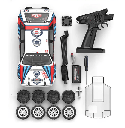 Auto a Control Remoto - 1/14 Rally LANCIA DELTA WRC - MJX Hyper Go 14302 - Jugueteria del Sur