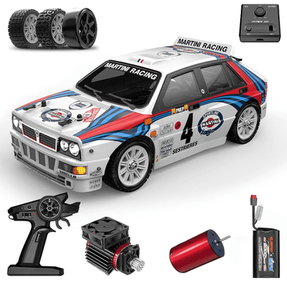 Auto a Control Remoto - 1/14 Rally LANCIA DELTA WRC - MJX Hyper Go 14302 - Jugueteria del Sur