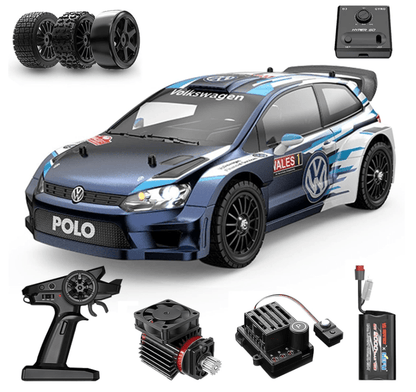 Auto a Control Remoto - 1/14 Rally VW Polo R WRC - MJX Hyper Go 14304 - Juguetería del Sur