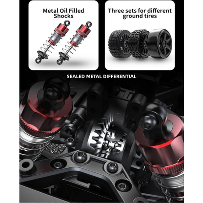 Auto a Control Remoto - 1/14 Rally VW Polo R WRC - MJX Hyper Go 14304 - Jugueteria del Sur