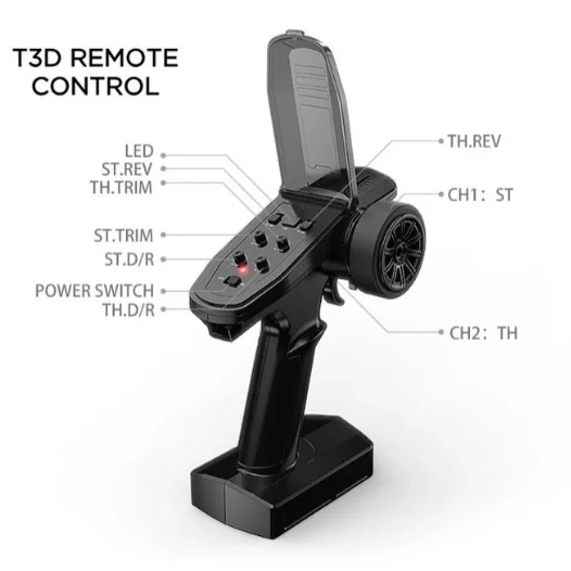 Auto a Control Remoto - 1/14 Short Course - MJX Hyper Go 14211 - Jugueteria del Sur