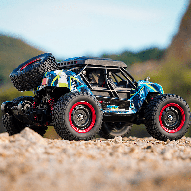 Auto a Control Remoto - 1/16 Adventurer Brushless - SCY 16106 PRO Azul - Jugueteria del Sur
