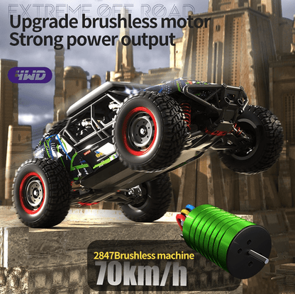 Auto a Control Remoto - 1/16 Adventurer Brushless - SCY 16106 PRO Azul - Jugueteria del Sur