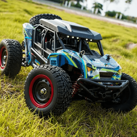 Auto a Control Remoto - 1/16 Adventurer Brushless - SCY 16106 PRO Azul - Jugueteria del Sur