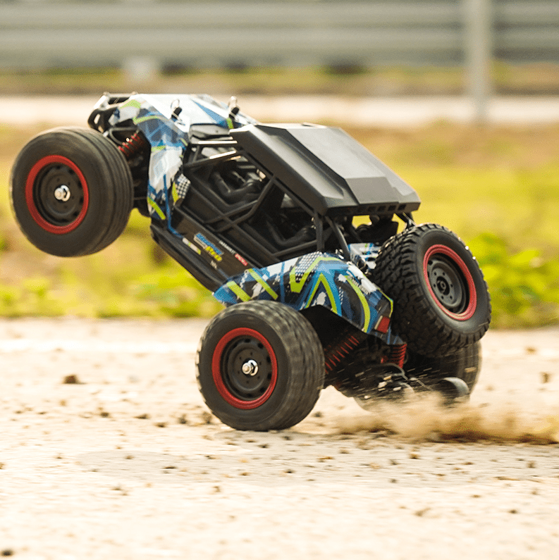 Auto a Control Remoto - 1/16 Adventurer Brushless - SCY 16106 PRO Azul - Jugueteria del Sur