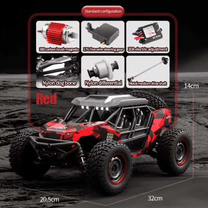 Auto a Control Remoto - 1/16 Adventurer Buggy - SCY 16106 Gris o Rojo - Jugueteria del Sur