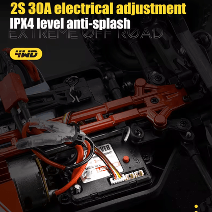 Auto a Control Remoto - 1/16 Adventurer Buggy - SCY 16106 Gris o Rojo - Jugueteria del Sur