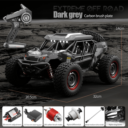 Auto a Control Remoto - 1/16 Adventurer Buggy - SCY 16106 Gris o Rojo - Jugueteria del Sur