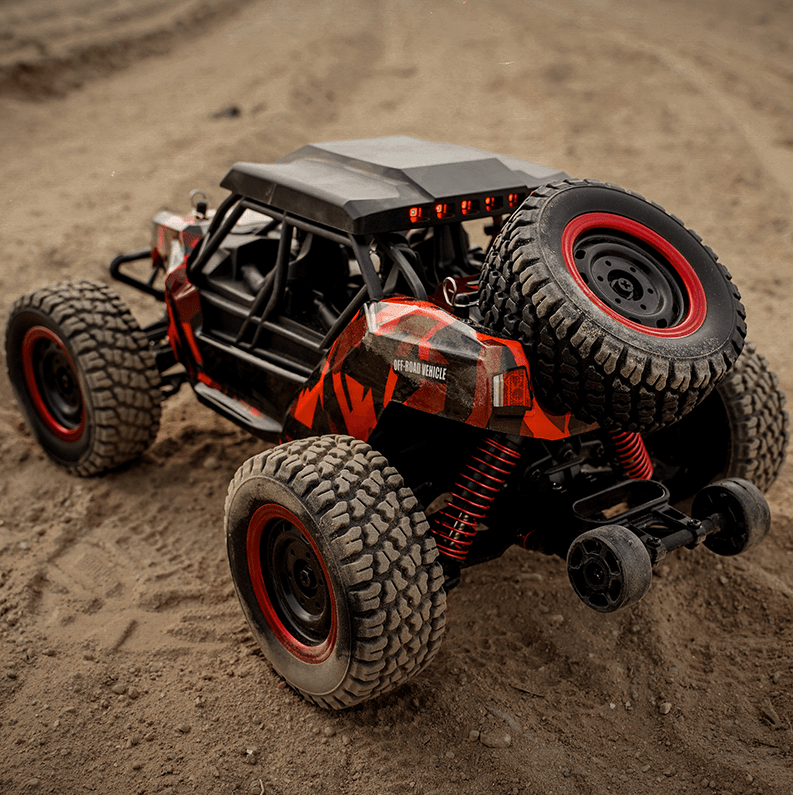 Auto a Control Remoto - 1/16 Adventurer Buggy - SCY 16106 Gris o Rojo - Jugueteria del Sur